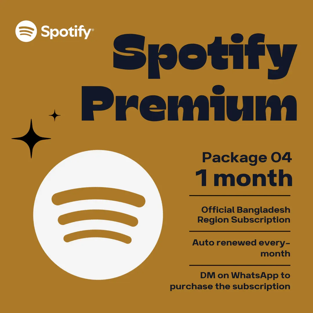 Spotify Premium Subscription । Personal Account Access Globally